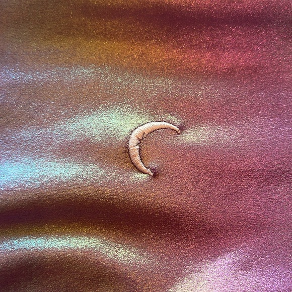 Zyia Active Light N Tight Iridescent Pink Purple Leggings 8-10 - Picture 6 of 7